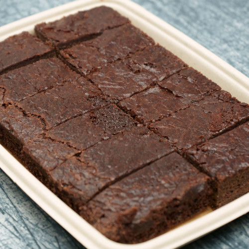 Gluten Free & Vegan Chocolate Brownies (12 Pieces)