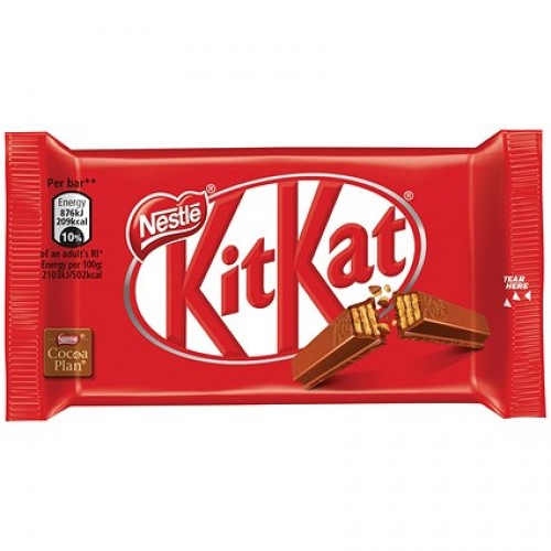 KitKat 4 Finger Milk Chocolate Biscuit Bar (41.5g)