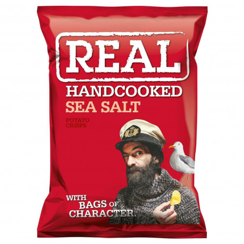 Salted Hand Cooked Potato Chips (35g)